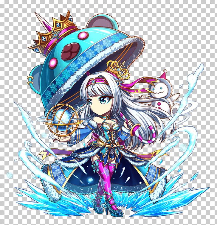 Brave Frontier Princess Jack Frost Snow PNG, Clipart, Anime, Art, Artwork, Brave Frontier, Cartoon Free PNG Download