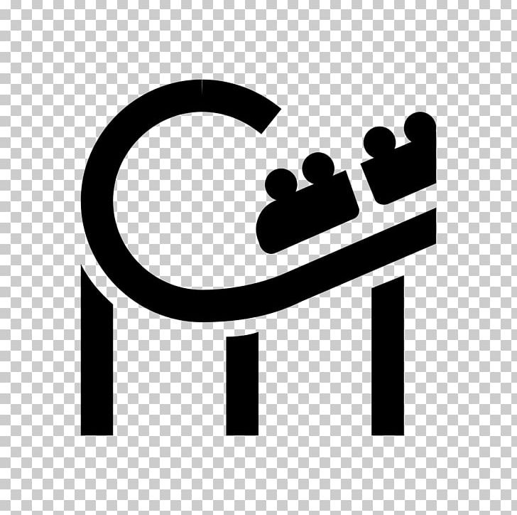 The Roller Coaster Computer Icons Symbol Icon PNG, Clipart, Area, Black And White, Brand, Carousel, Computer Icons Free PNG Download
