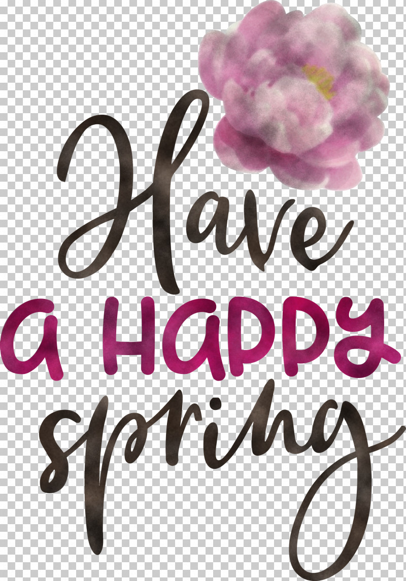 Spring Have A Happy Spring PNG, Clipart, Flower, Human Body, Jewellery, Meter, Petal Free PNG Download