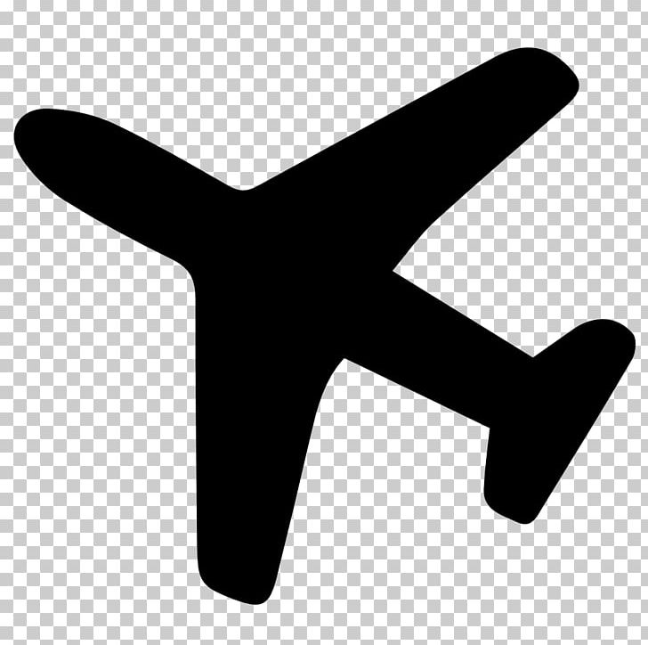 Airplane Computer Icons PNG, Clipart, Aircraft, Airplane, Angle, Black And White, Clip Art Free PNG Download
