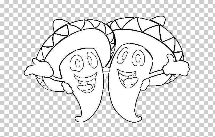 Mexican Cuisine Mexico Coloring Book Black And White Line Art PNG, Clipart, Angle, Arm, Art, Artwork, Black And White Free PNG Download