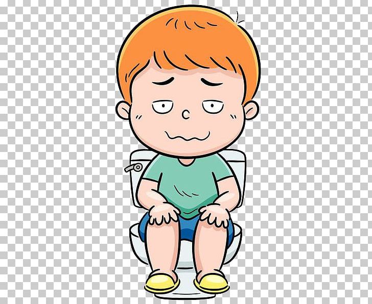 Toilet Cartoon Illustration PNG, Clipart, Boy, Child, Conversation, Fictional Character, Furniture Free PNG Download