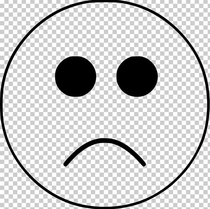 Smiley Frown Sadness PNG, Clipart, Area, Black And White, Circle, Computer, Computer Icons Free PNG Download