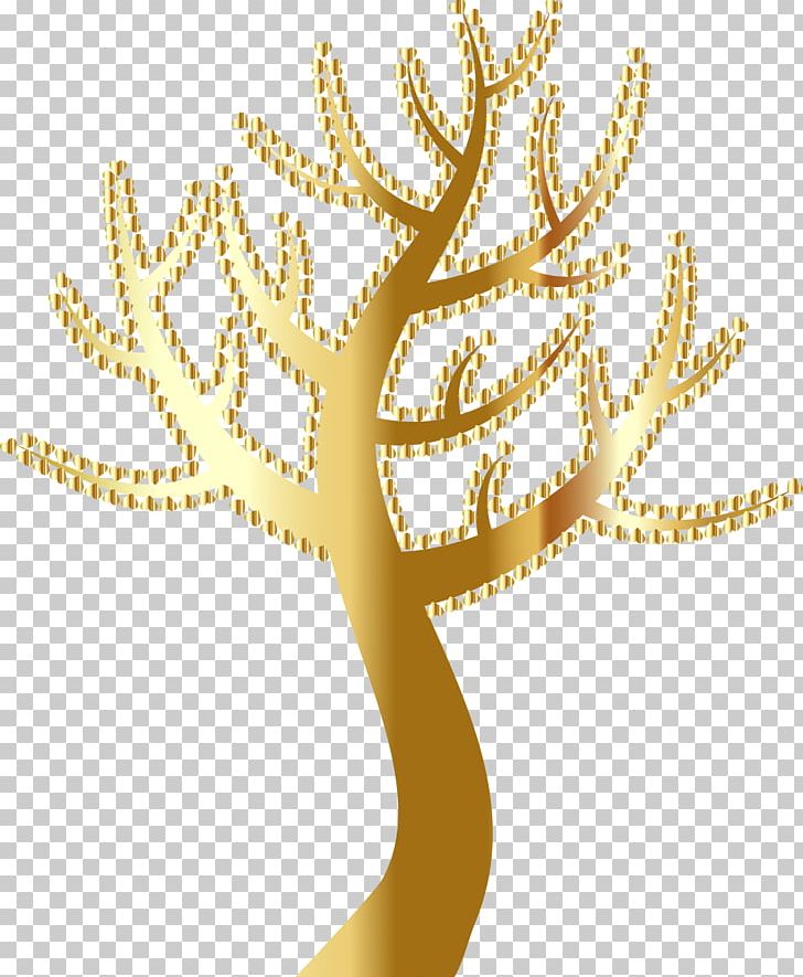Tree Computer Icons PNG, Clipart, Art, Branch, Computer Icons, Gold, Heart Free PNG Download