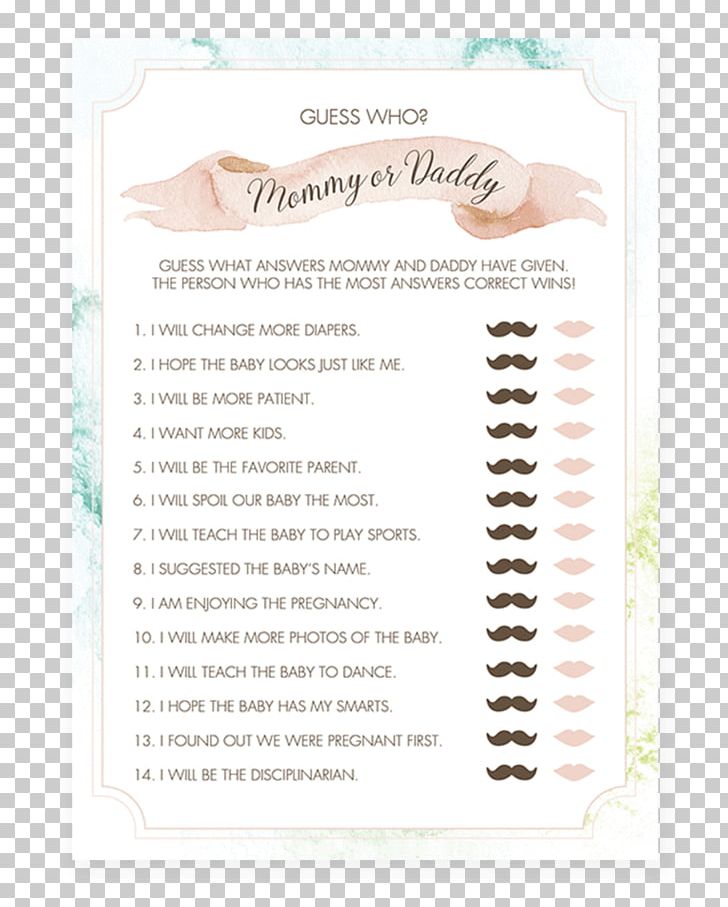 Game Party Mother Father Baby Shower PNG, Clipart, Baby Shower, Bingo, Child, Family, Father Free PNG Download