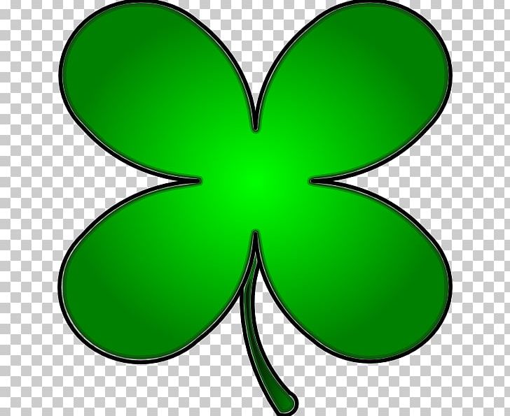 Four-leaf Clover Shamrock Saint Patrick's Day PNG, Clipart, Brush ...