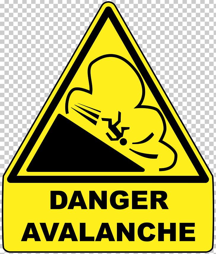 Warning Sign Avalanche Hazard Skiing PNG, Clipart, Angle, Area, Avalanche, Backcountry Skiing, Brand Free PNG Download