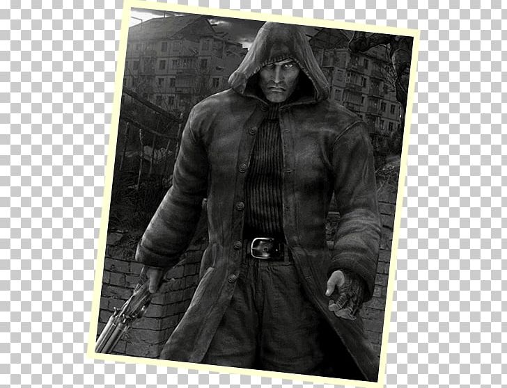 Leather Jacket S.T.A.L.K.E.R.: Shadow Of Chernobyl Black M PNG, Clipart, Black, Black And White, Black M, Coat, Jacket Free PNG Download