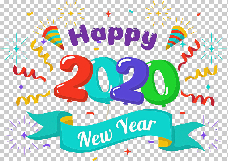 Happy New Year 2020 New Years 2020 2020 PNG, Clipart, 2020, Happy New Year 2020, Logo, New Years 2020, Text Free PNG Download