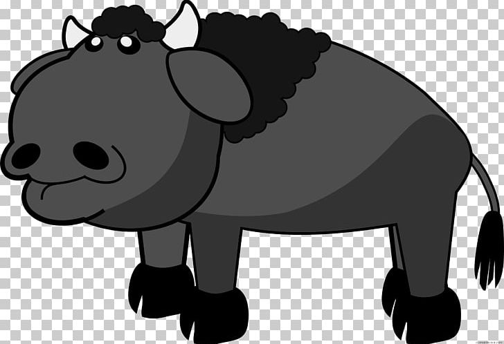 Cattle Portable Network Graphics Christian Scalable Graphics PNG, Clipart, American Bison, Bear, Bison, Black, Black And White Free PNG Download