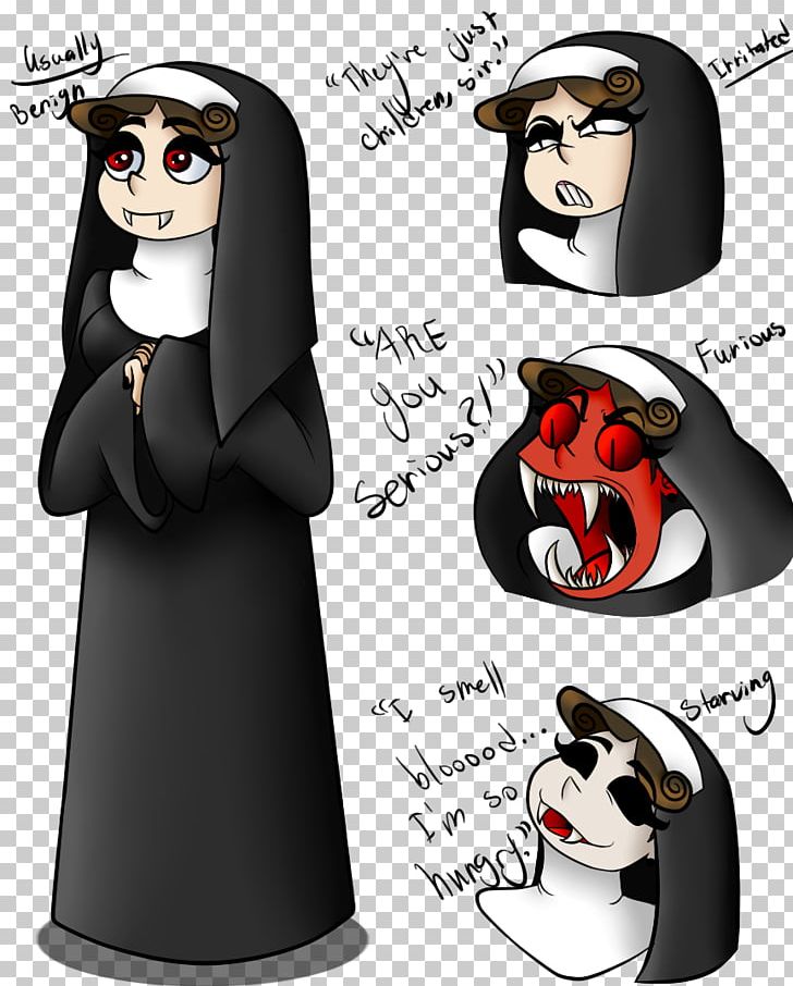 Nun Vampire Drawing PNG, Clipart, Bill Cipher, Cartoon, Comics, Costume, Drawing Free PNG Download