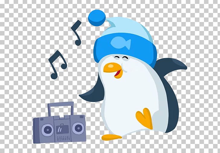 Penguin Telegram Sticker Kik Messenger VKontakte PNG, Clipart, Animals, Beak, Bird, Blue, Facebook Messenger Free PNG Download