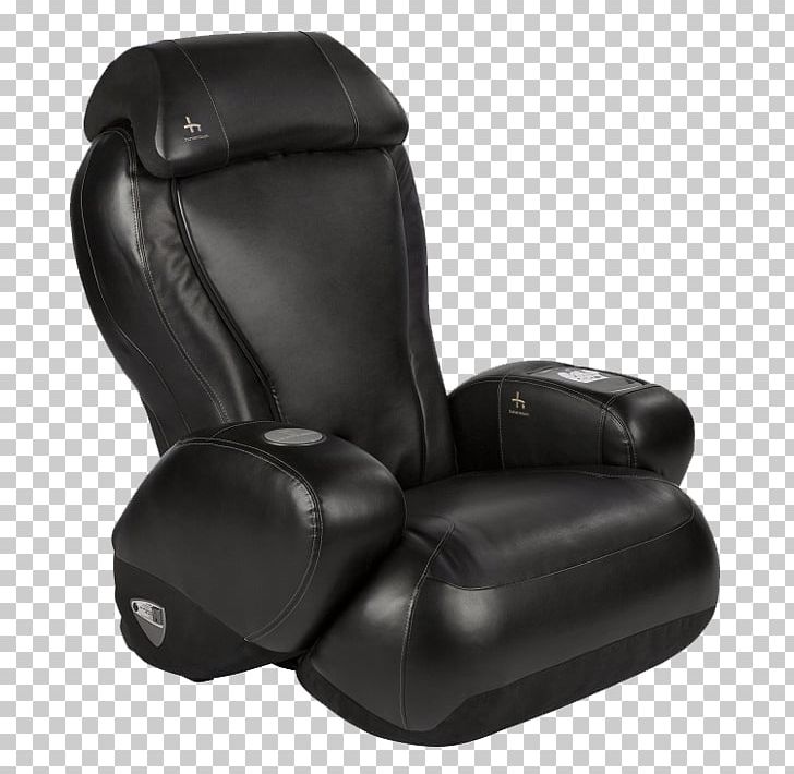 Massage Chair Recliner Seat PNG, Clipart, Angle, Bed, Black, Bonded Leather, Car Seat Cover Free PNG Download