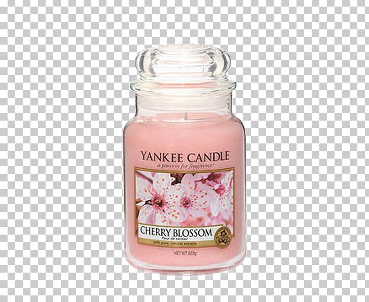 Yankee Candle Light Jar Cherry Blossom PNG, Clipart, Aroma Compound, Blossom, Candle, Cherry, Cherry Blossom Free PNG Download