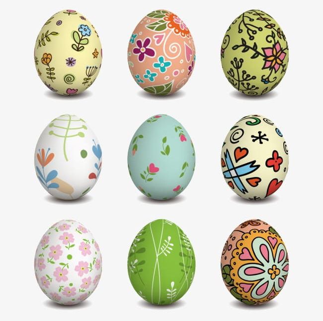 Easter PNG, Clipart, Easter, Easter Clipart, Egg, Eggs, Flowers Free PNG Download
