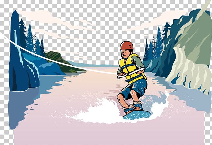 Euclidean Wakeboarding Surfing PNG, Clipart, Adobe Illustrator, Brook, Computer Wallpaper, Download, Happy Birthday Vector Images Free PNG Download