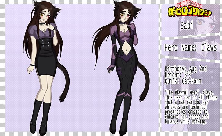 My Hero Academia Cat Fiction Character PNG, Clipart, Anime, Art, Black Hair, Cat, Catgirl Free PNG Download