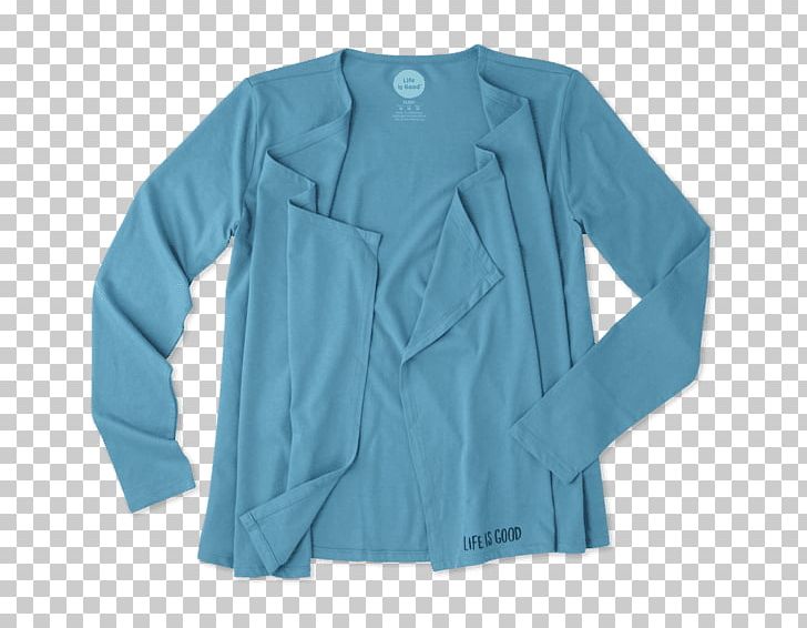 Sleeve Jacket Button Blouse Outerwear PNG, Clipart, Active Shirt, Aqua, Azure, Barnes Noble, Blouse Free PNG Download