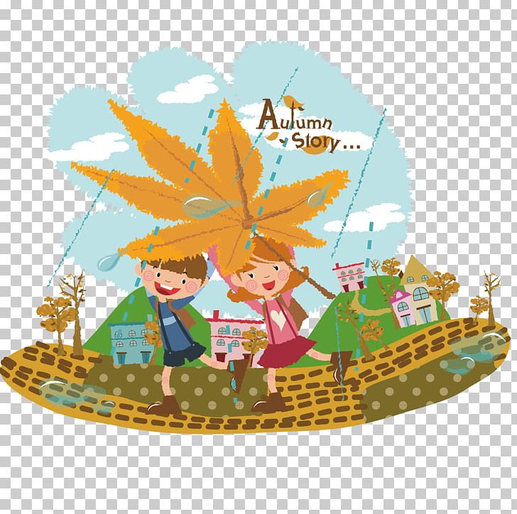 Autumn Icon PNG, Clipart, Autumn Leaves, Banana Leaves, Cartoon, Child, Children Free PNG Download