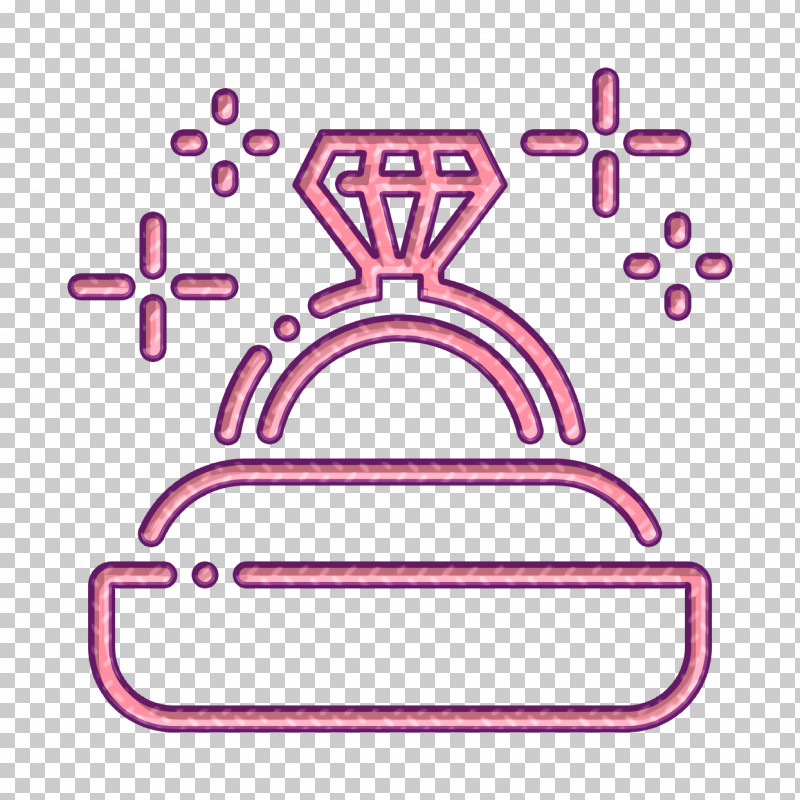 Ring Icon Wedding Icon Diamond Ring Icon PNG, Clipart, Diamond Ring Icon, Line, Pink, Ring Icon, Wedding Icon Free PNG Download