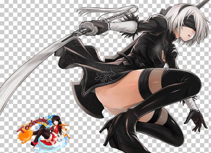 Nier: Automata Anime Mangaka Black Hair Character PNG, Clipart, Action Figure, Anime, Black Hair, Boot, Cartoon Free PNG Download