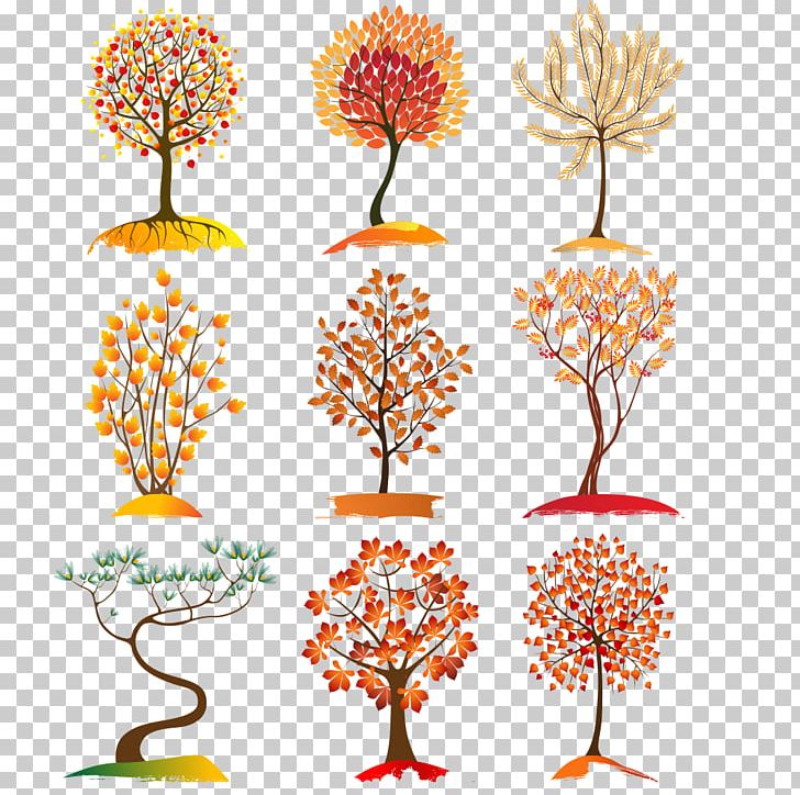 Autumn Leaf Color Tree Icon PNG, Clipart, Autumn, Autumn Leaves, Autumn Vector, Branch, Christmas Tree Free PNG Download