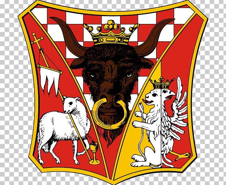 Kalisz Voivodeship Poland Wieniawa Coat Of Arms Polish Heraldry PNG, Clipart, Art, Cattle Like Mammal, Coa, Coat Of Arms, Fictional Character Free PNG Download