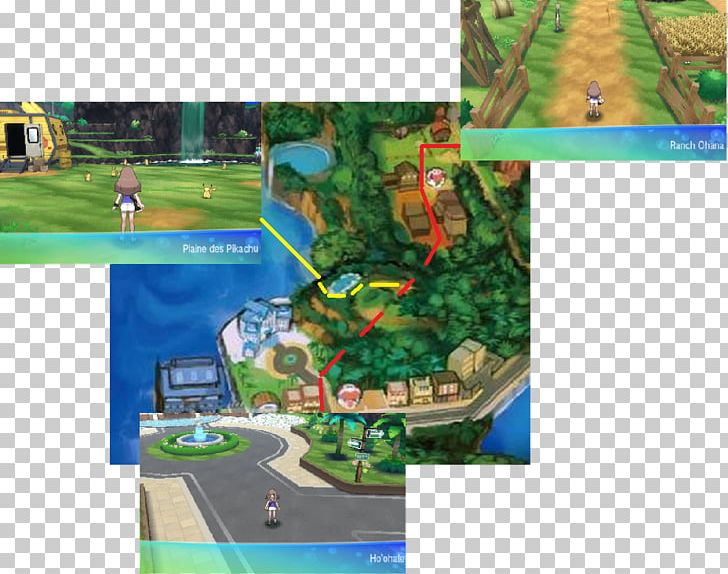 Pokémon Ultra Sun And Ultra Moon Pikachu Road Ohana Biome PNG, Clipart, Area, Biome, Ecosystem, Games, Gaming Free PNG Download