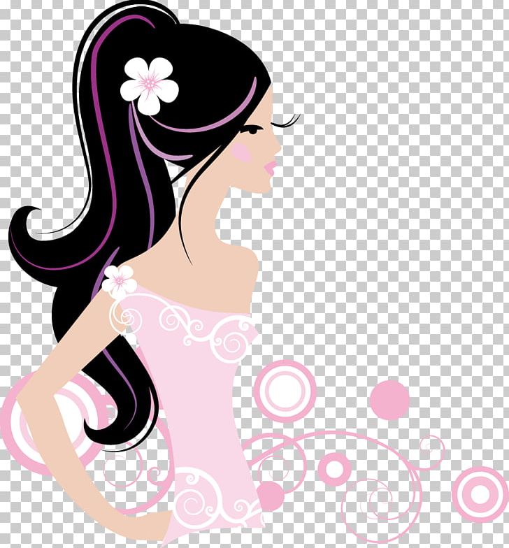 Beauty Parlour Woman Manicure PNG, Clipart, Art, Beauty, Beauty Parlour, Black Hair, Cartoon Free PNG Download