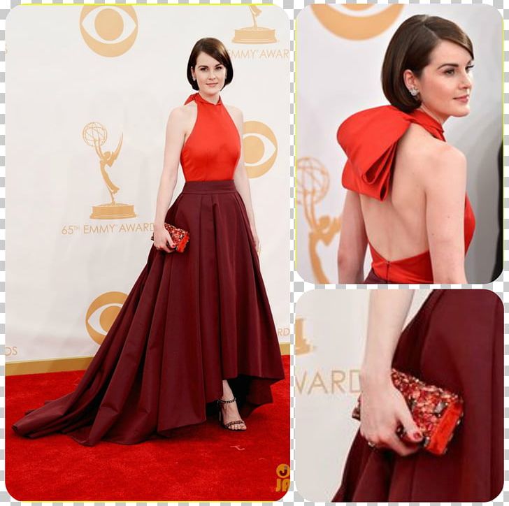 Michelle Dockery 65th Primetime Emmy Awards Gown Red Carpet Dress PNG, Clipart, 65th, Bustle, Carpet, Cocktail Dress, Downton Abbey Free PNG Download