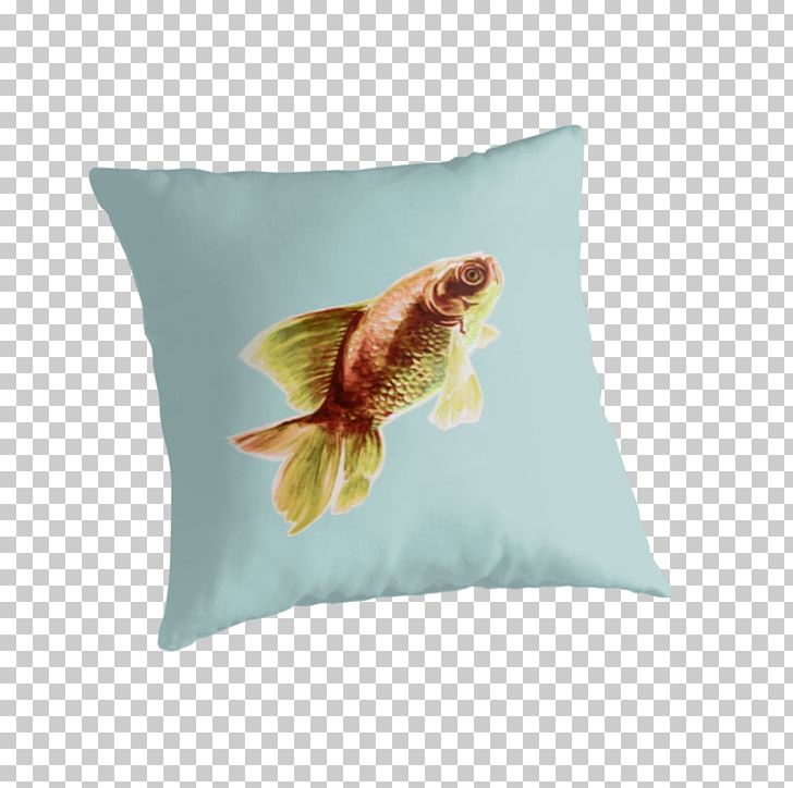 Throw Pillows Cushion Spoonflower Blue PNG, Clipart, Blue, Cushion, Furniture, Goldfish, Pillow Free PNG Download