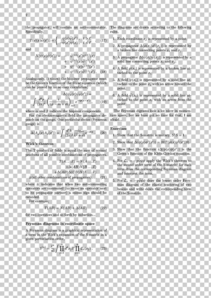 An Introduction To Quantum Field Theory Feynman Diagram Particle Physics PNG, Clipart, Angle, Area, Diagram, Document, Drawing Free PNG Download