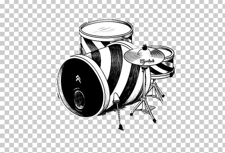 Drum Kits Drawing Drummer Snare Drums PNG, Clipart, Bass Drum, Bass Drums, Black And White, Drawing, Drum Free PNG Download