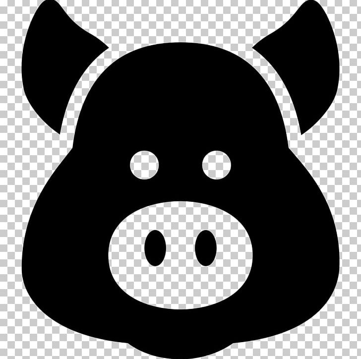 Pig Computer Icons Symbol PNG, Clipart, Animals, Black, Black And White, Computer Icons, Download Free PNG Download
