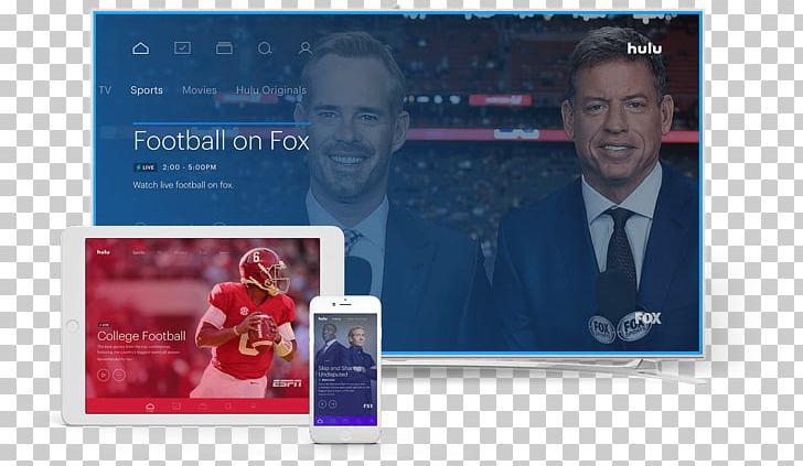 Hulu Live Television Streaming Media Streaming Television PNG, Clipart, Advertising, Banner, Brand, Cable Television, Communication Free PNG Download