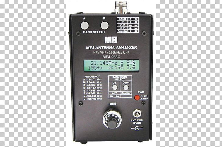 Antenna Analyzer Analyser Ultra High Frequency MFJ Enterprises Aerials PNG, Clipart, Aerials, Analyser, Analyzer, Antenna, Antenna Analyzer Free PNG Download