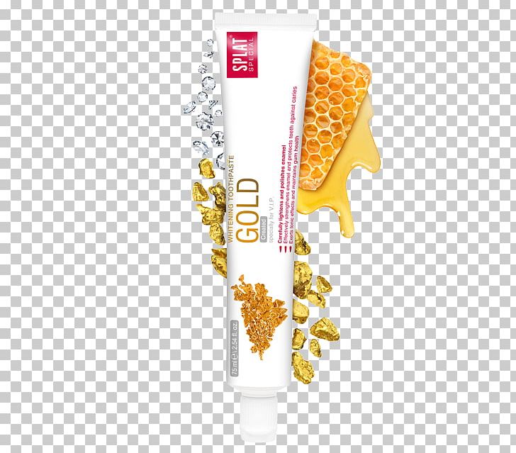 Toothpaste Splat-Cosmetica Tooth Enamel Toothbrush Gold PNG, Clipart, Dentistry, Elmex, Flavor, Food, Gold Free PNG Download