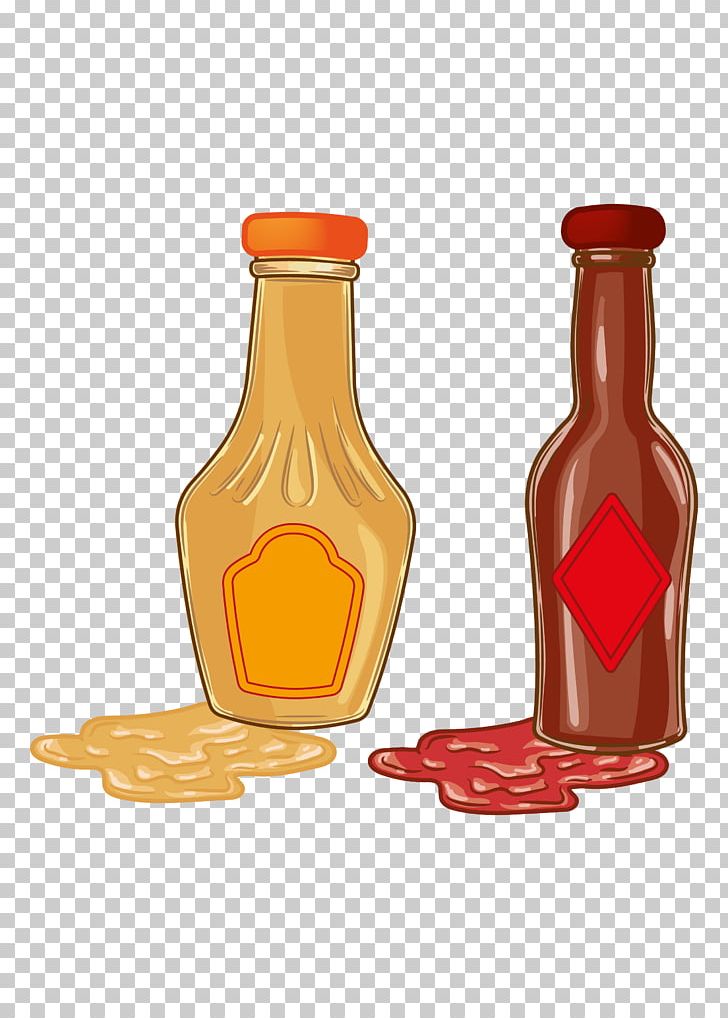 Ketchup Mustard Sauce Condiment Bottle PNG, Clipart,  Free PNG Download