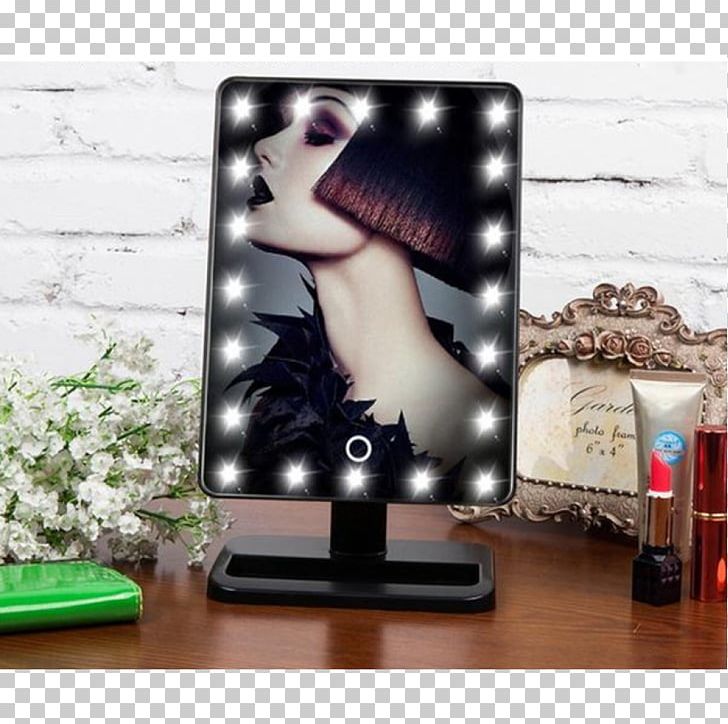 Light-emitting Diode Mirror Cosmetics Make-up PNG, Clipart, Beauty, Color, Cosmetics, Darkness, Display Advertising Free PNG Download