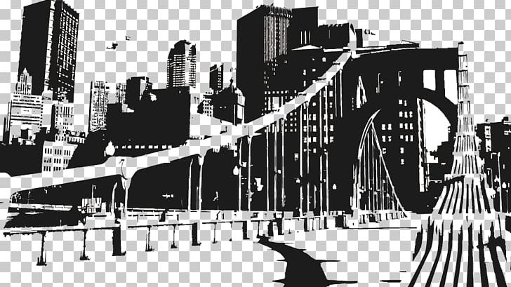 New York City Skyline Drawing Cityscape PNG, Clipart, Black And White, City, City Vector, Encapsulated Postscript, Hand Drawn Free PNG Download