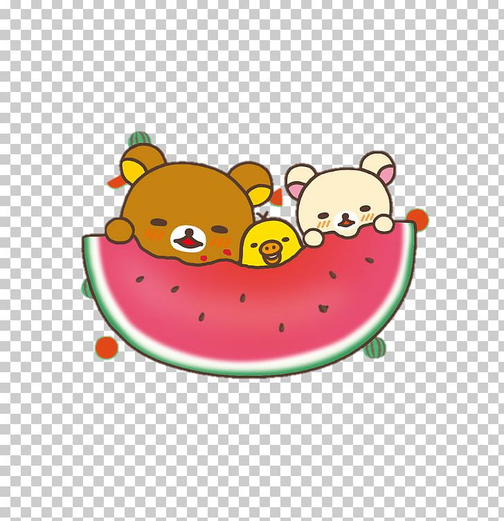 Rilakkuma Pancake Watermelon Desktop Kawaii PNG, Clipart,  Free PNG Download