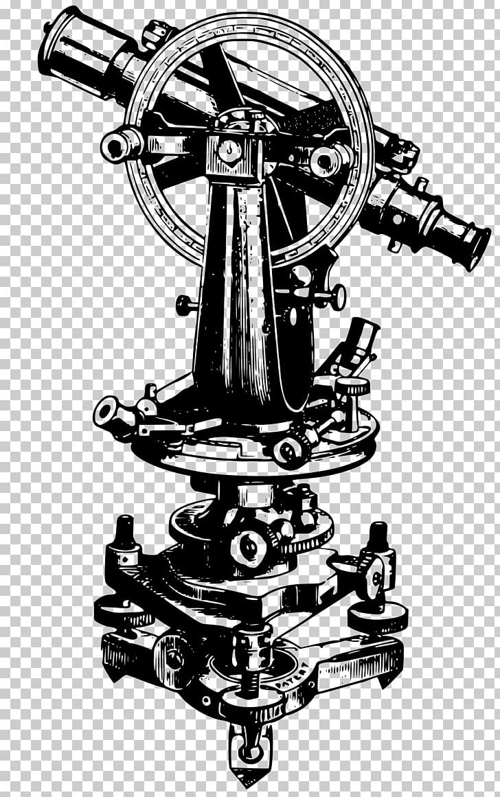 Theodolite Geodesy PNG, Clipart, Angle, Auto Part, Binoculars, Black And White, Computer Icons Free PNG Download