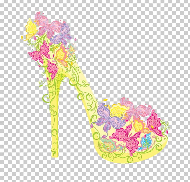 High-heeled Footwear Shoe Flower Handbag PNG, Clipart, Accessories, Beauty, Beauty Salon, Clothing, Continental Free PNG Download