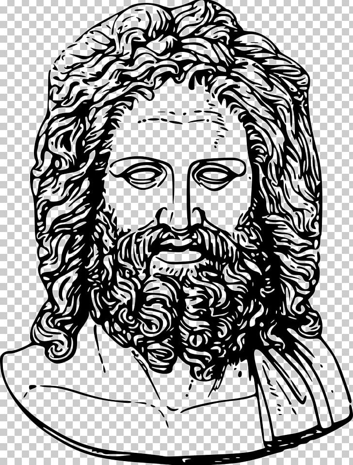 Statue Of Zeus At Olympia Hera Poseidon PNG, Clipart, Artwork, Athena, Black And White, Deity, Drawin Free PNG Download