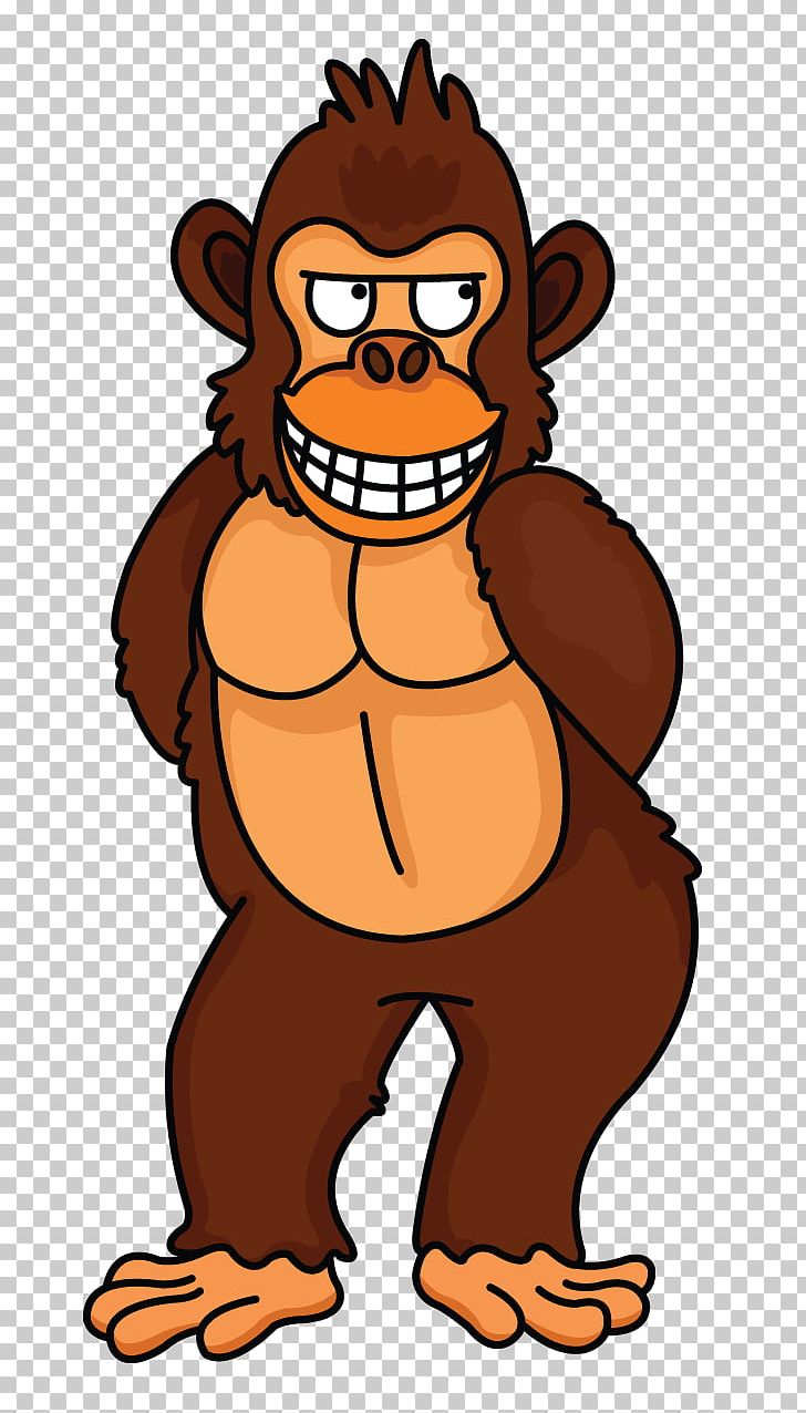 clipart gorilla