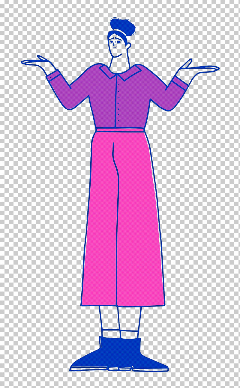 Girl Standing PNG, Clipart, Black, Cartoon, Color, Dress, Girl Standing Free PNG Download