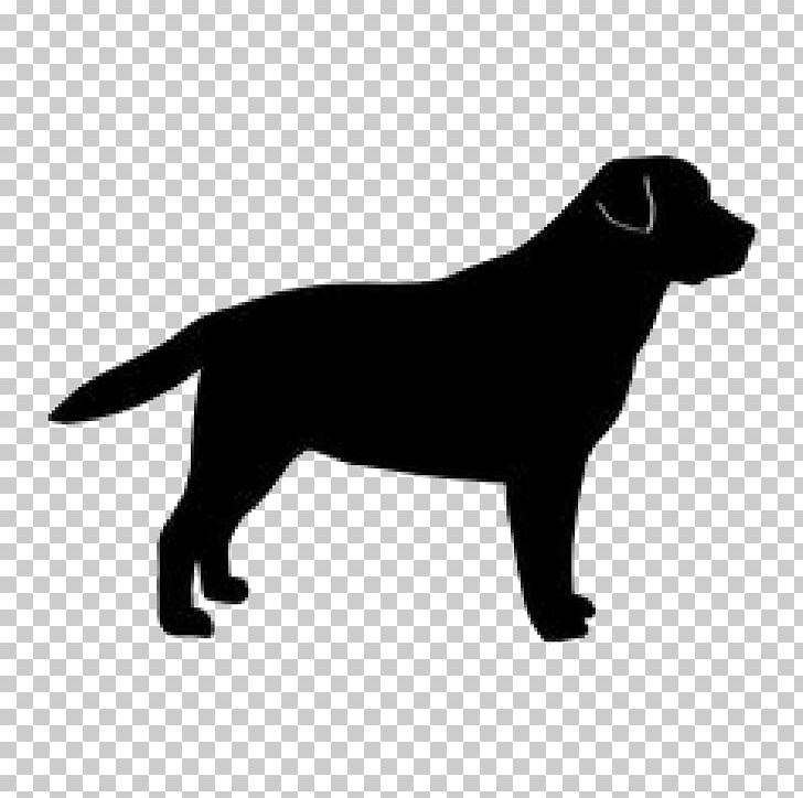 Labrador Retriever Golden Retriever Dog Breed Silhouette PNG, Clipart, Animal, Animals, Black, Black And White, Breed Free PNG Download