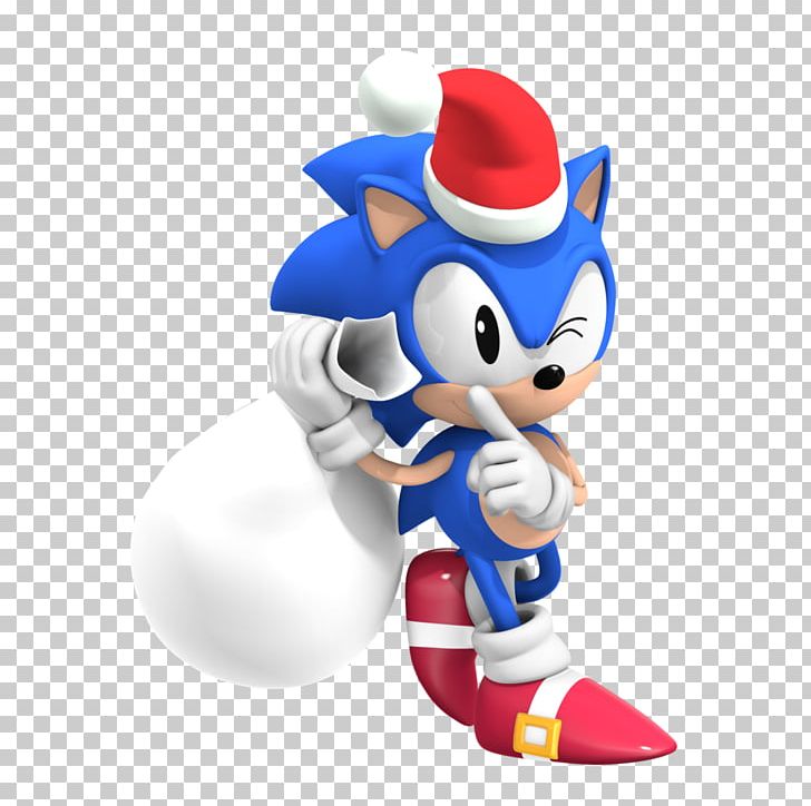 Sonic The Hedgehog Sonic Runners Sonic Blast Sonic Classic Collection Santa Claus PNG, Clipart, Cartoon, Christmas, Fictional Character, Figurine, Mascot Free PNG Download