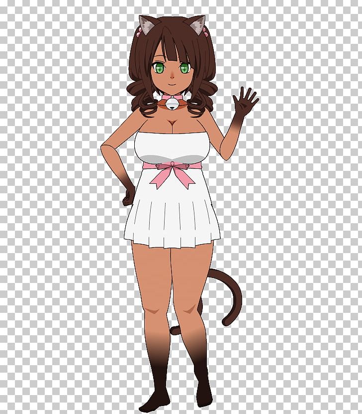 Brown Hair Costume Mangaka PNG, Clipart, Animated Cartoon, Anime, Black Hair, Brown, Brown Hair Free PNG Download