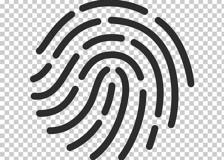 Fingerprint Computer Icons Touch ID Virtual Home PNG, Clipart, Auto Part, Black And White, Circle, Computer Icons, Finger Free PNG Download